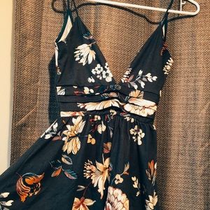 Windsor floral romper